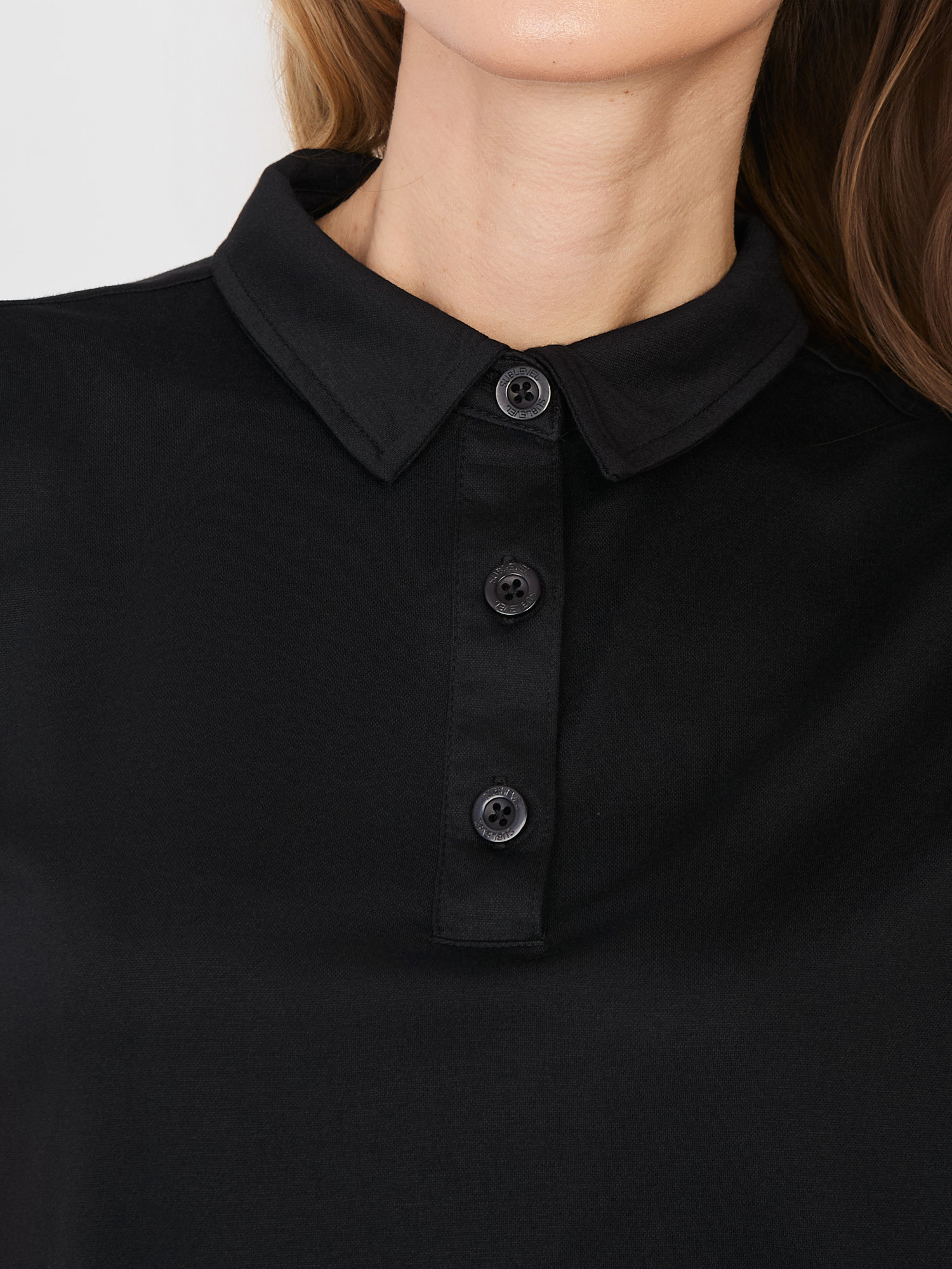Koszulka polo czarna - obrazek 3
